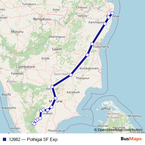 12662 rail Line Map