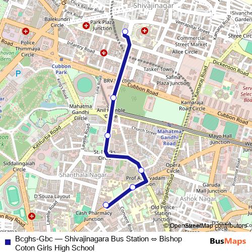 Bcghs-Gbc bus Line Map