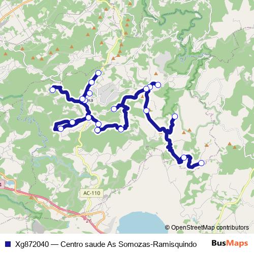Xg872040 bus Line Map