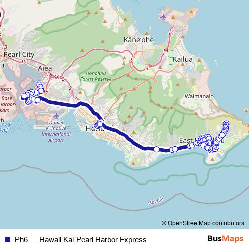 Ph6 bus Line Map