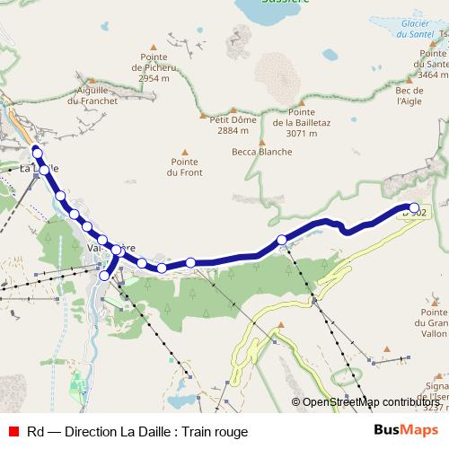 Rd bus Line Map