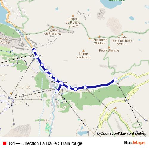 Rd bus Line Map