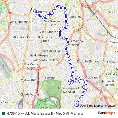 4706-10 bus Line Map