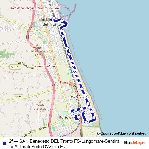 2f bus Line Map