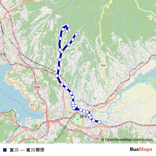 富川 bus Line Map