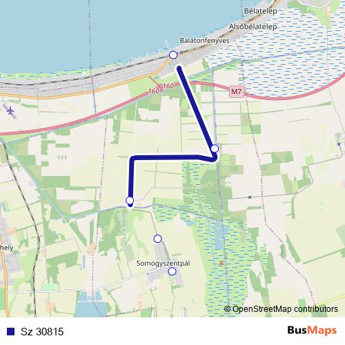 Sz 30815 rail Line Map