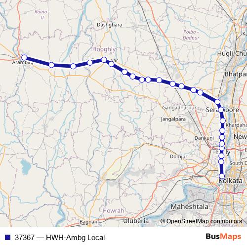 37367 rail Line Map