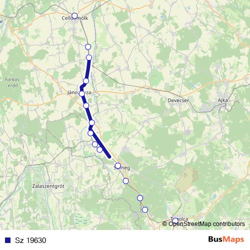 Sz 19630 rail Line Map