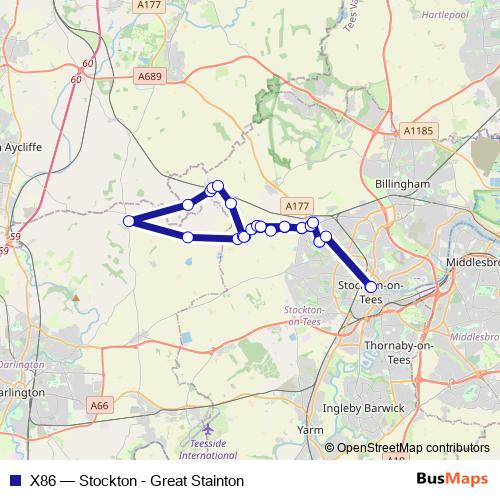X86 bus Line Map
