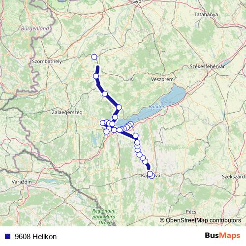 9608 Helikon rail Line Map
