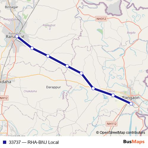 33737 rail Line Map