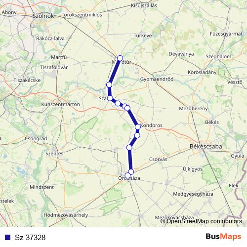Sz 37328 rail Line Map