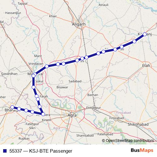 55337 rail Line Map