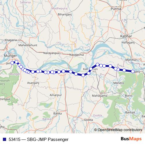 53415 rail Line Map