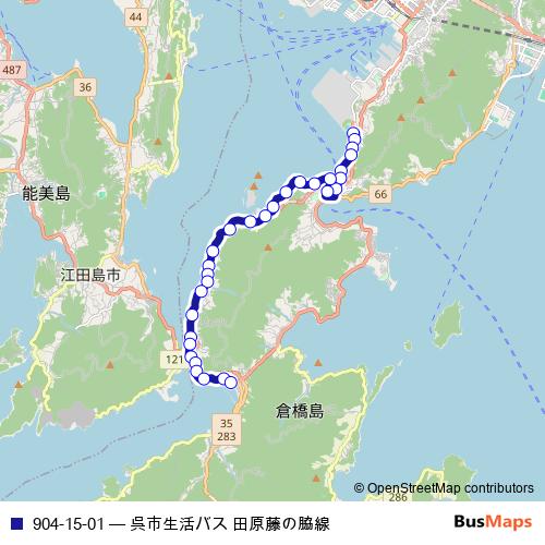 904-15-01 bus Line Map