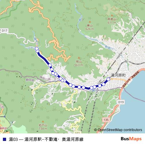 湯03 bus Line Map