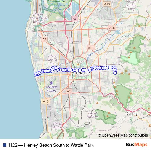 H22 bus Line Map