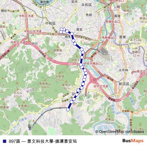 897區 bus Line Map