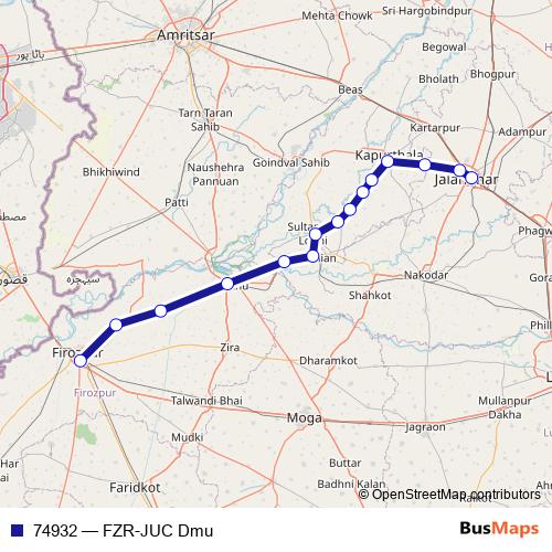 74932 rail Line Map