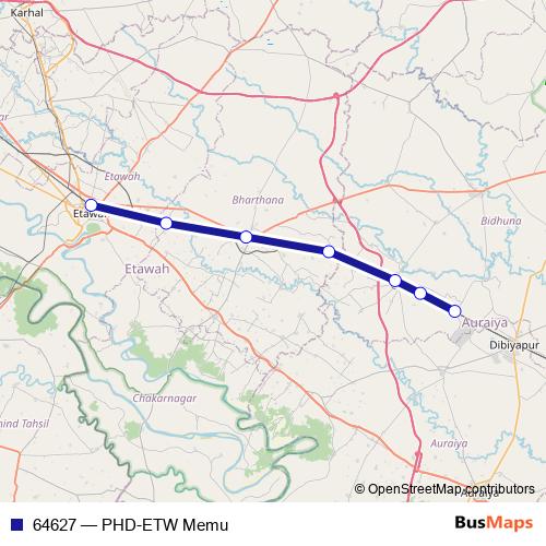 64627 rail Line Map