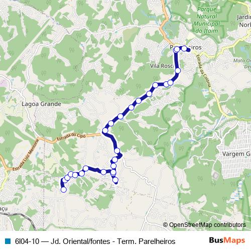 6l04-10 bus Line Map