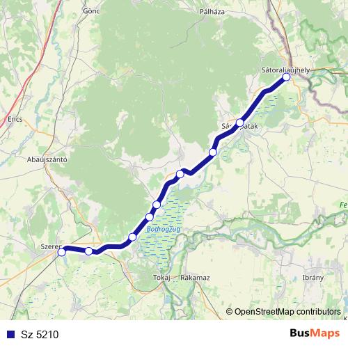 Sz 5210 rail Line Map