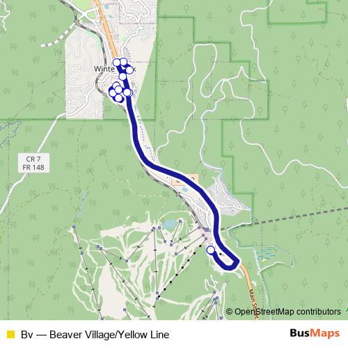 Bv bus Line Map