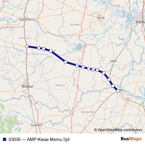 03038 rail Line Map