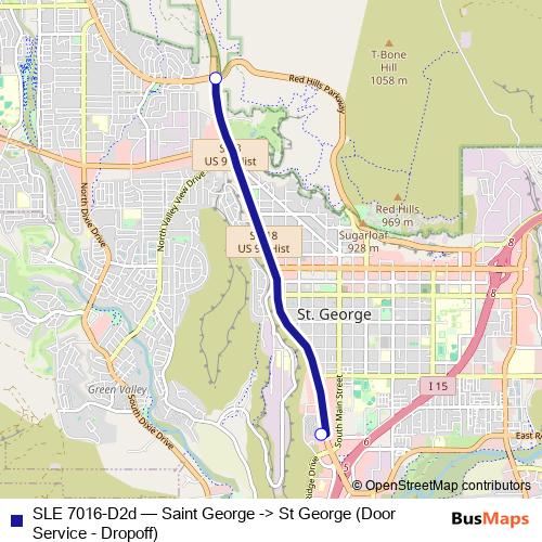 SLE 7016-D2d bus Line Map