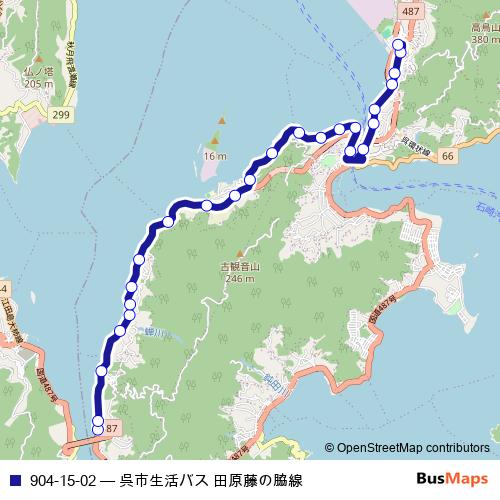 904-15-02 bus Line Map