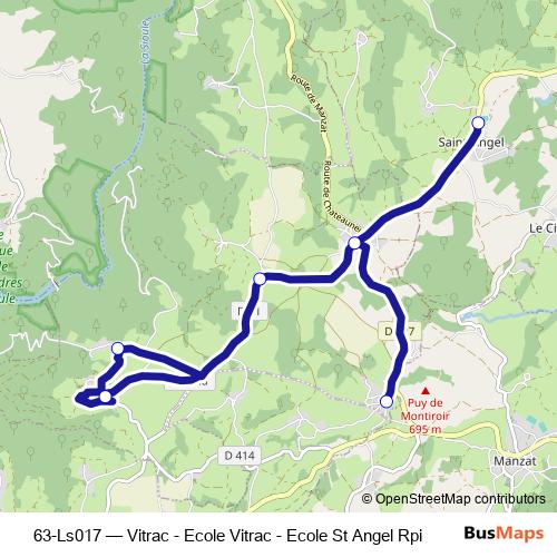 63-Ls017 bus Line Map