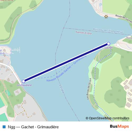 Ngg ferry Line Map