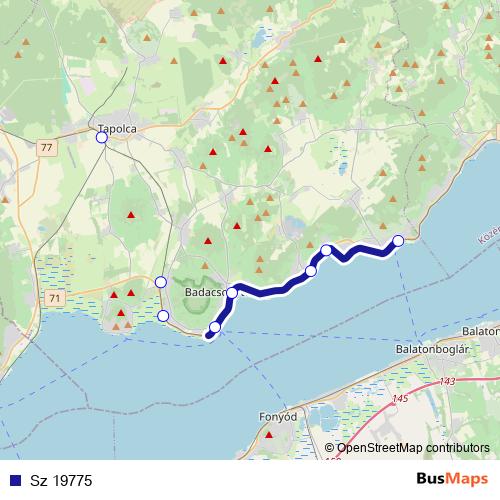 Sz 19775 rail Line Map
