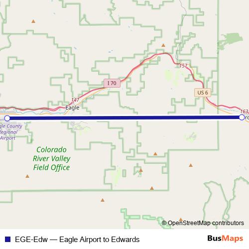 EGE-Edw bus Line Map