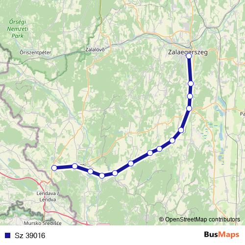 Sz 39016 rail Line Map