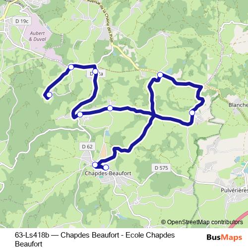 63-Ls418b bus Line Map