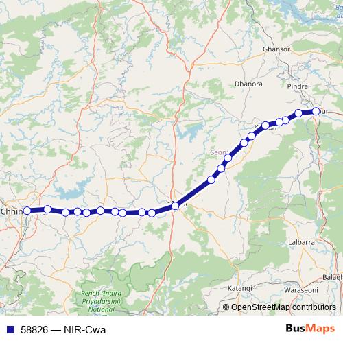 58826 rail Line Map