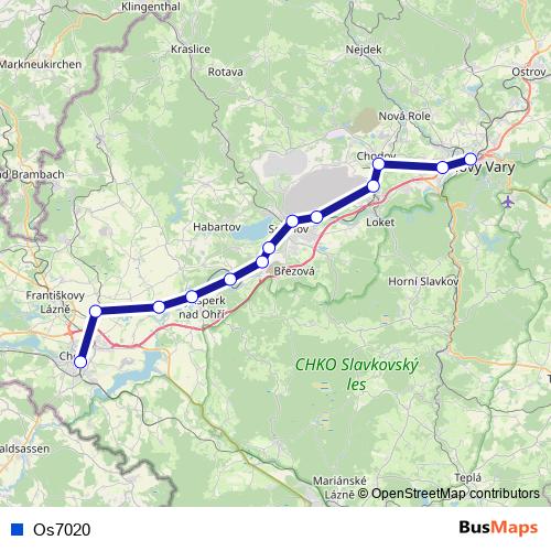 Os7020 rail Line Map