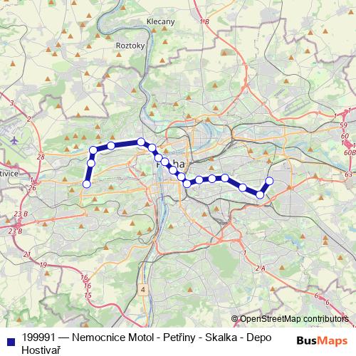 199991 metro Line Map