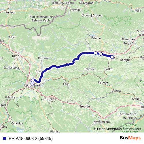 PR A18 0603 2 (59349) bus Line Map