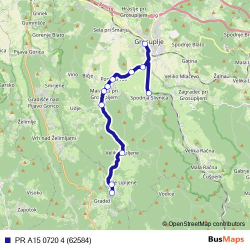 PR A15 0720 4 (62584) bus Line Map