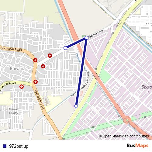 972bstlup bus Line Map