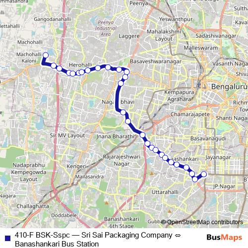410-F BSK-Sspc bus Line Map