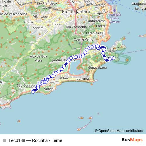 Lecd138 bus Line Map