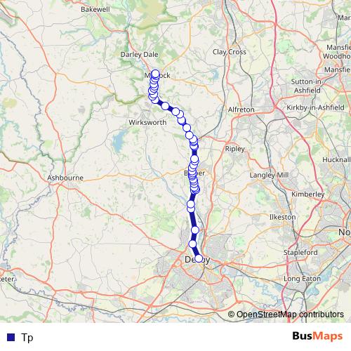 Tp bus Line Map