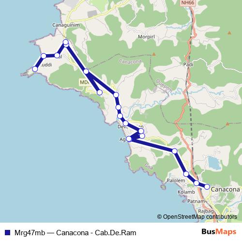 Mrg47mb bus Line Map