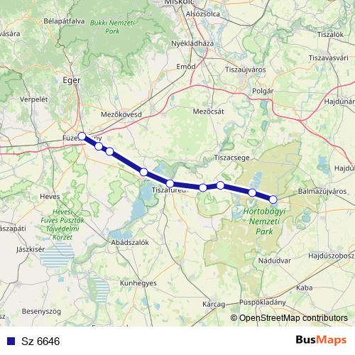 Sz 6646 rail Line Map