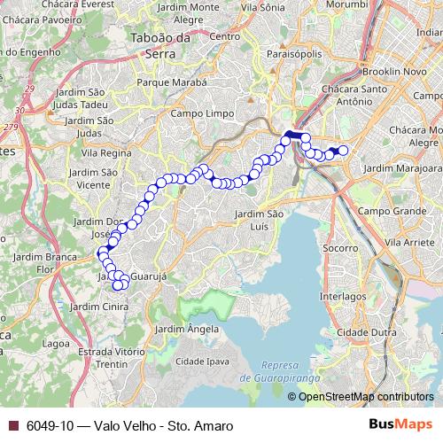 6049-10 bus Line Map