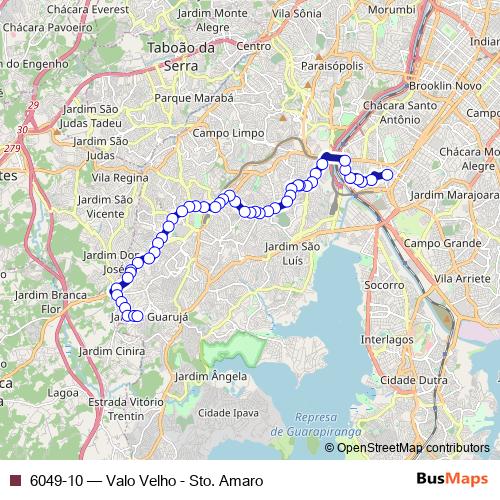 6049-10 bus Line Map