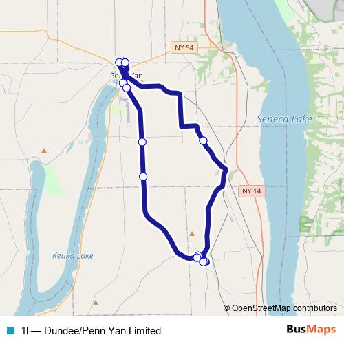 1l bus Line Map